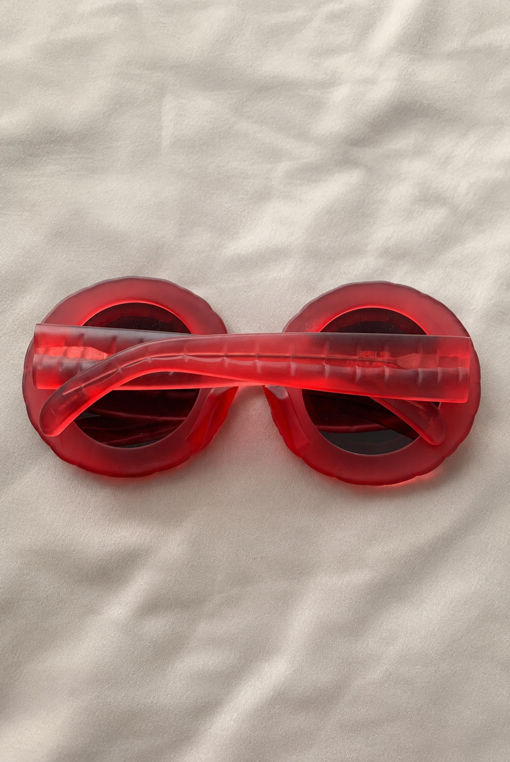 Jeremy Scott x Linda Farrow "Inflatable Pool Float" Sunglasses