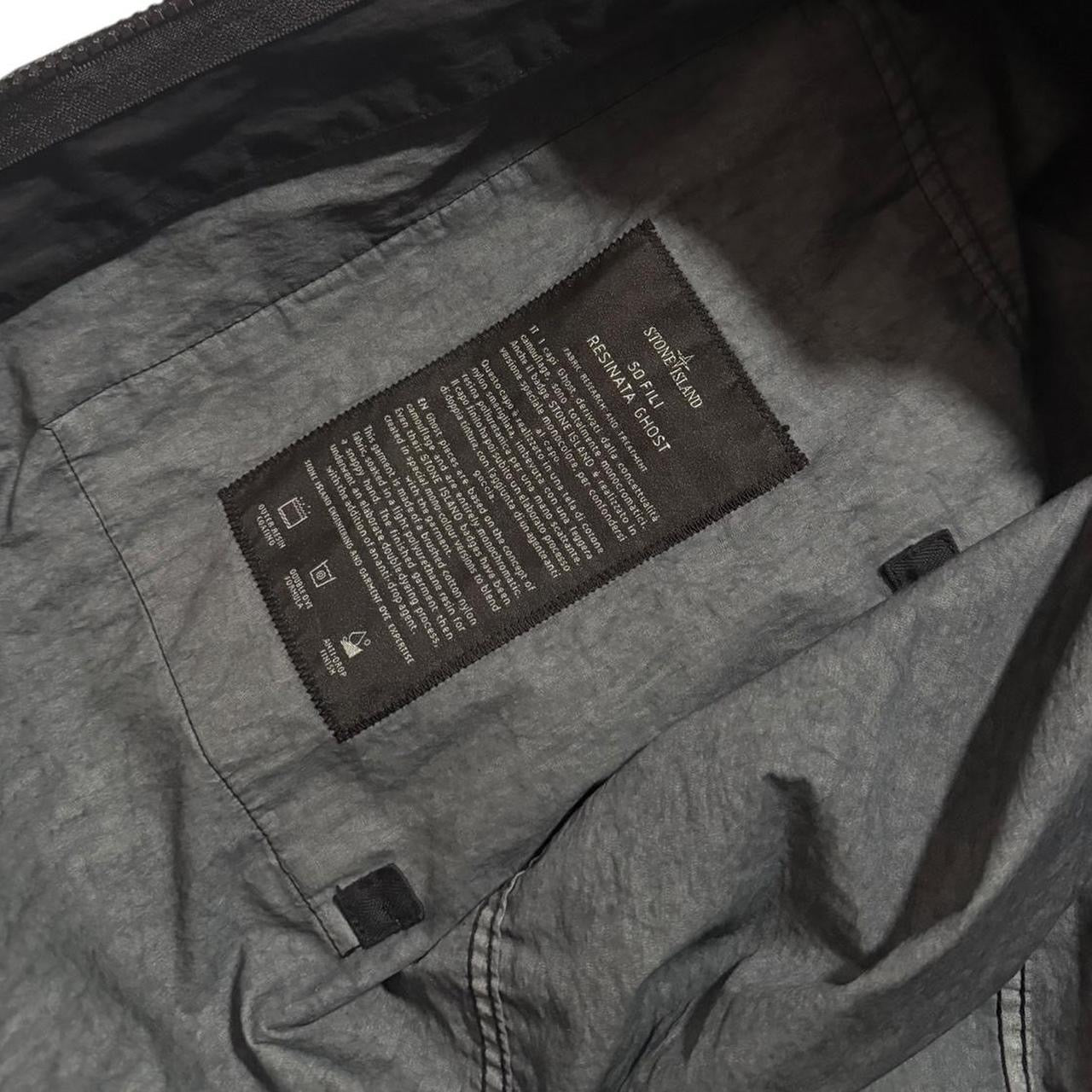 Stone Island Ghost Smock Trench | Medium, Black