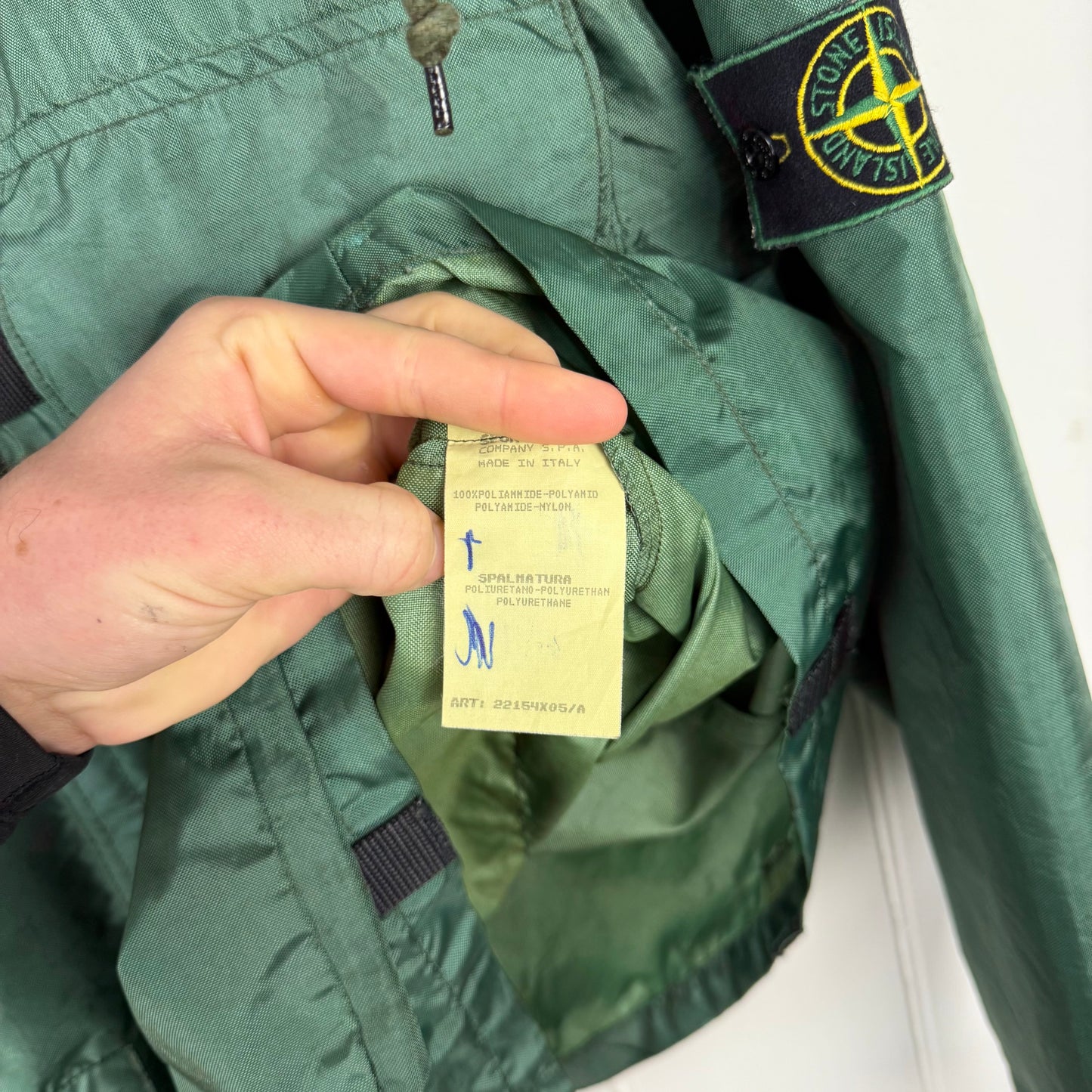 Stone Island Formula Steel Jacket Bottle Green – Size XL (Tailored, Fits L) | Large, Green