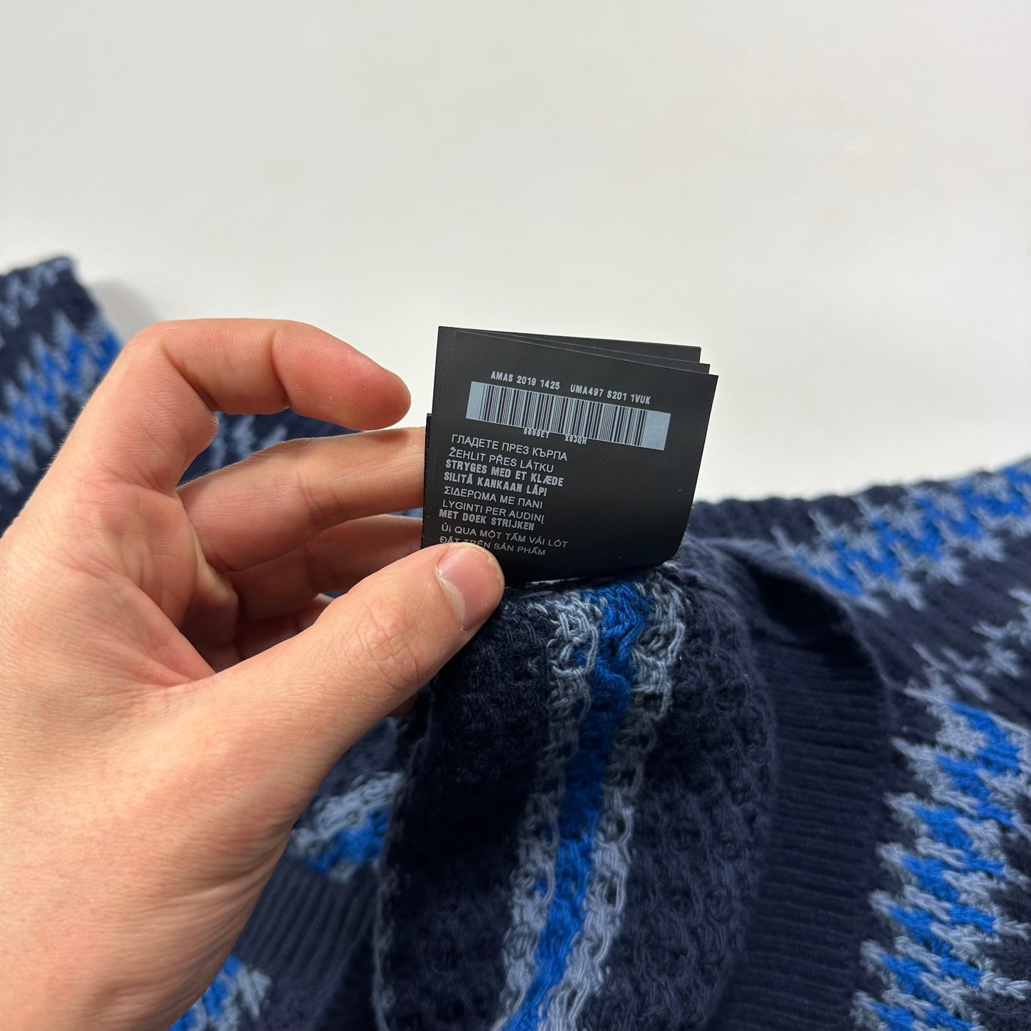 Prada 2019 Lightning Cashmere Wool Logo Knit - IT54 (L)