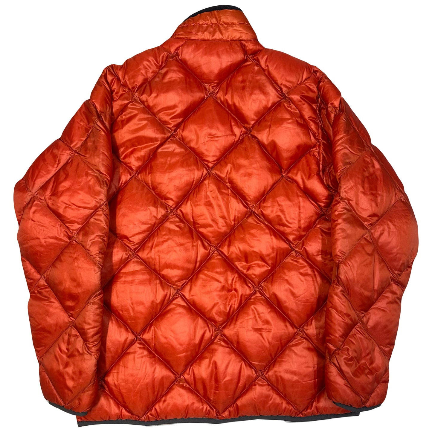 Montbell Diamond Stitch Puffer Jacket In Orange ( S )