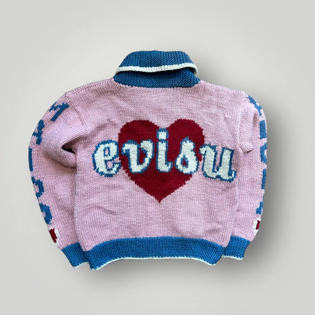 Evisu Donna Knitted Cardigan Cowichan M