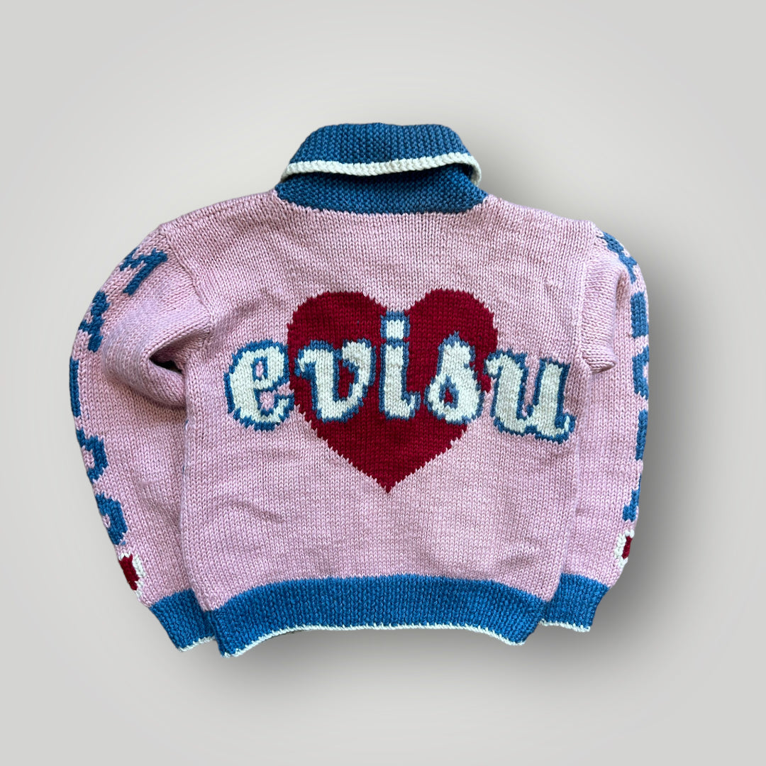 Evisu Donna Knitted Cardigan Cowichan M | Default Title, Pink