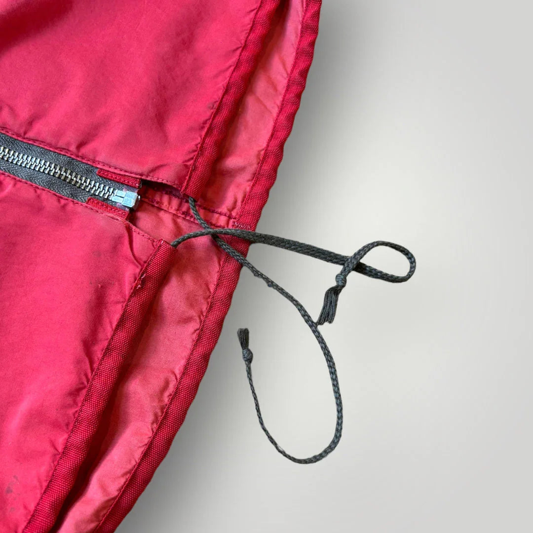 Stone Island Laminated Nylon Duel Zip Jacket M