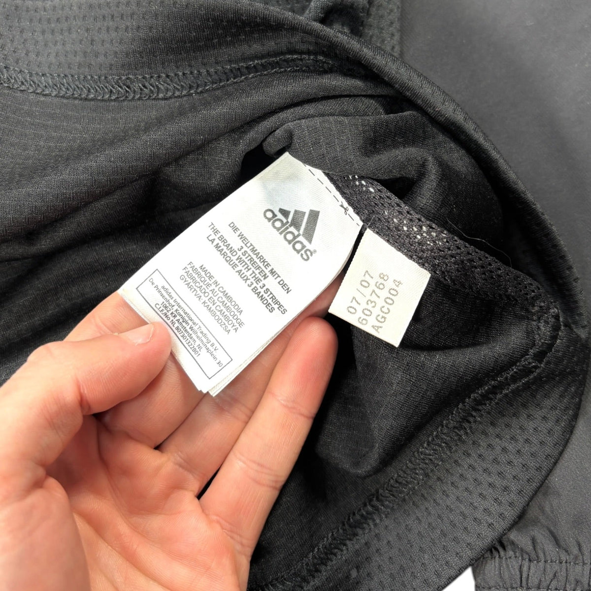 Adidas 2007 Tech Fit Convertible Mesh Jacket L | Large, Black