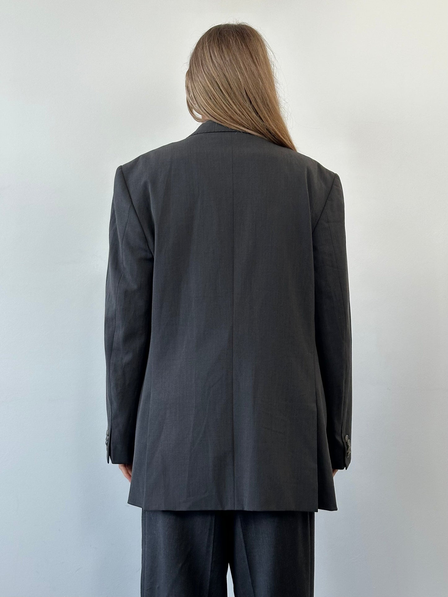 Versace Collection 2000s Wool Single Breasted Blazer - 42R/XL