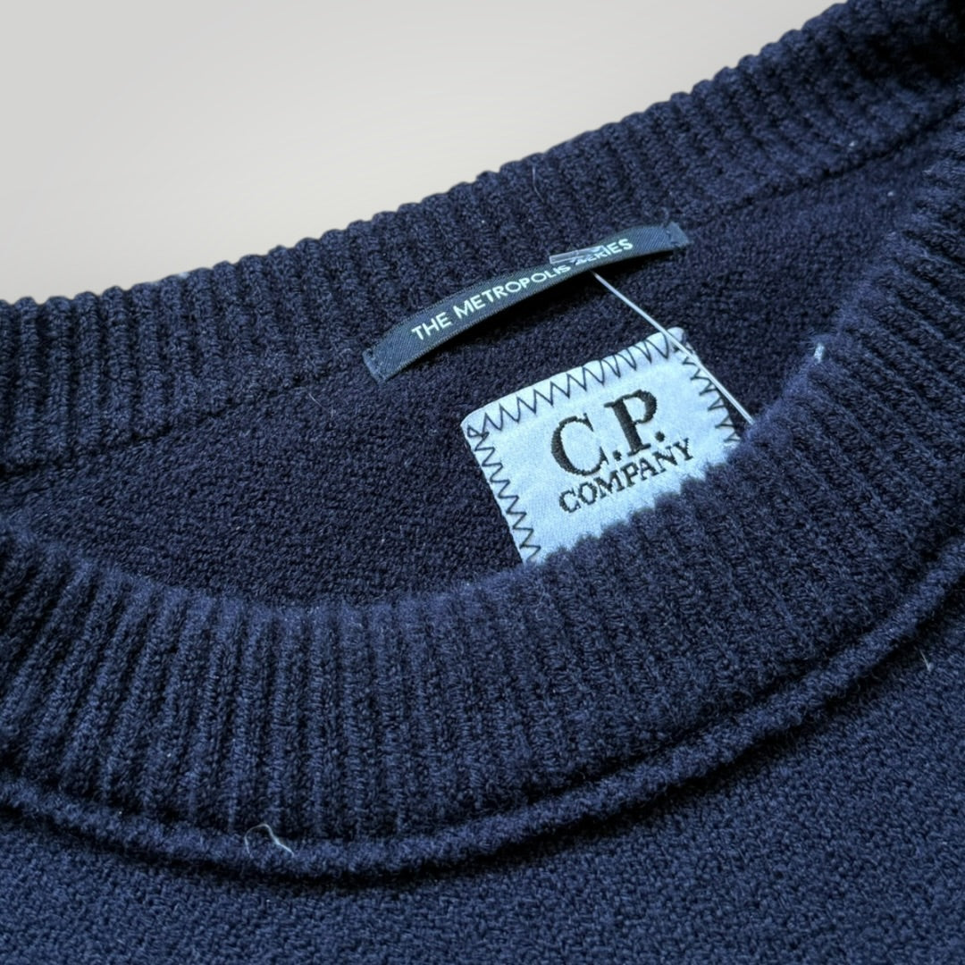 C.P. Company Metropolis Wool Knit 54 | Default Title, Navy