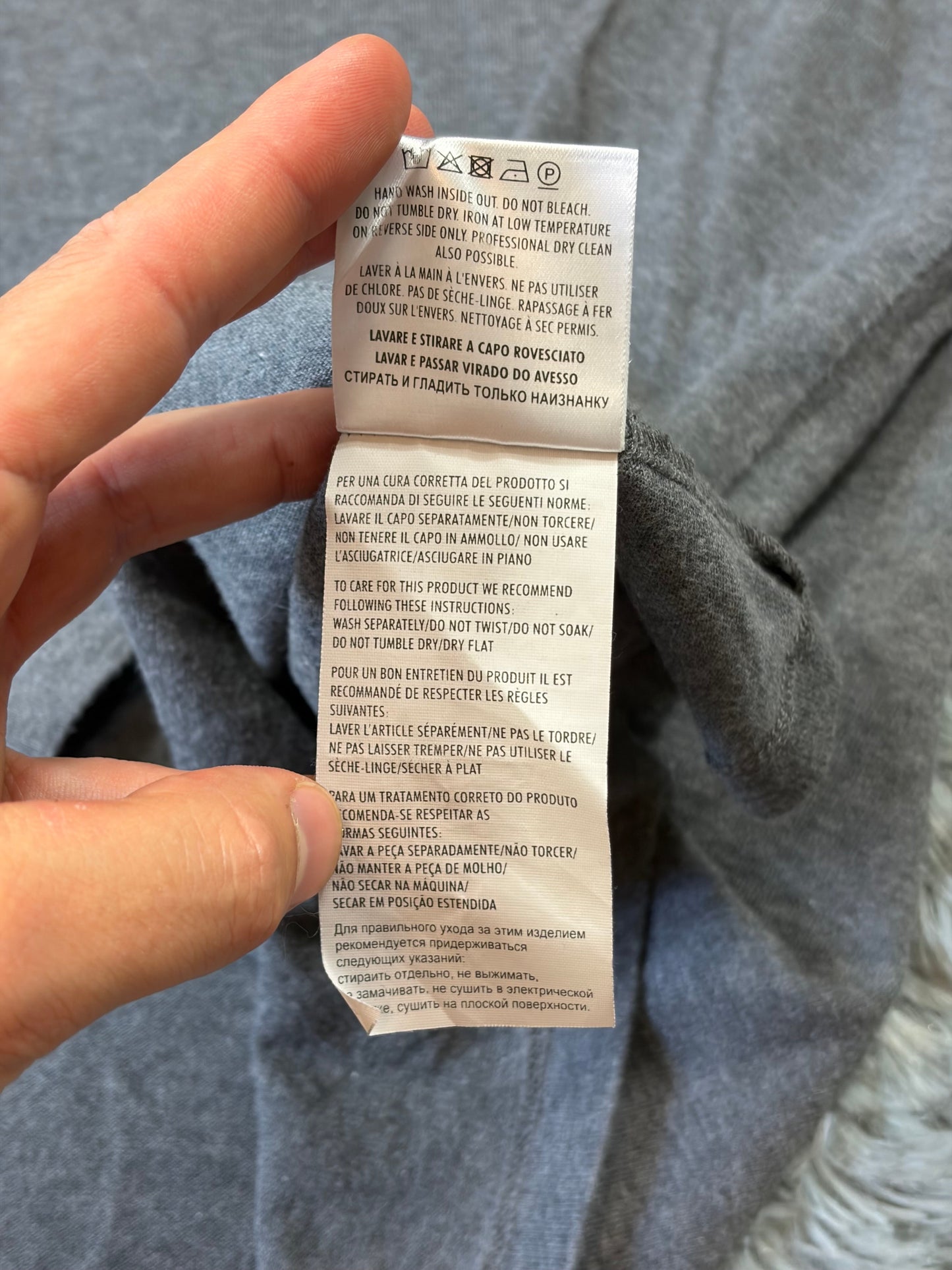 Gucci 2010s Web Stripe Grey T-shirt - L | O/S, Grey
