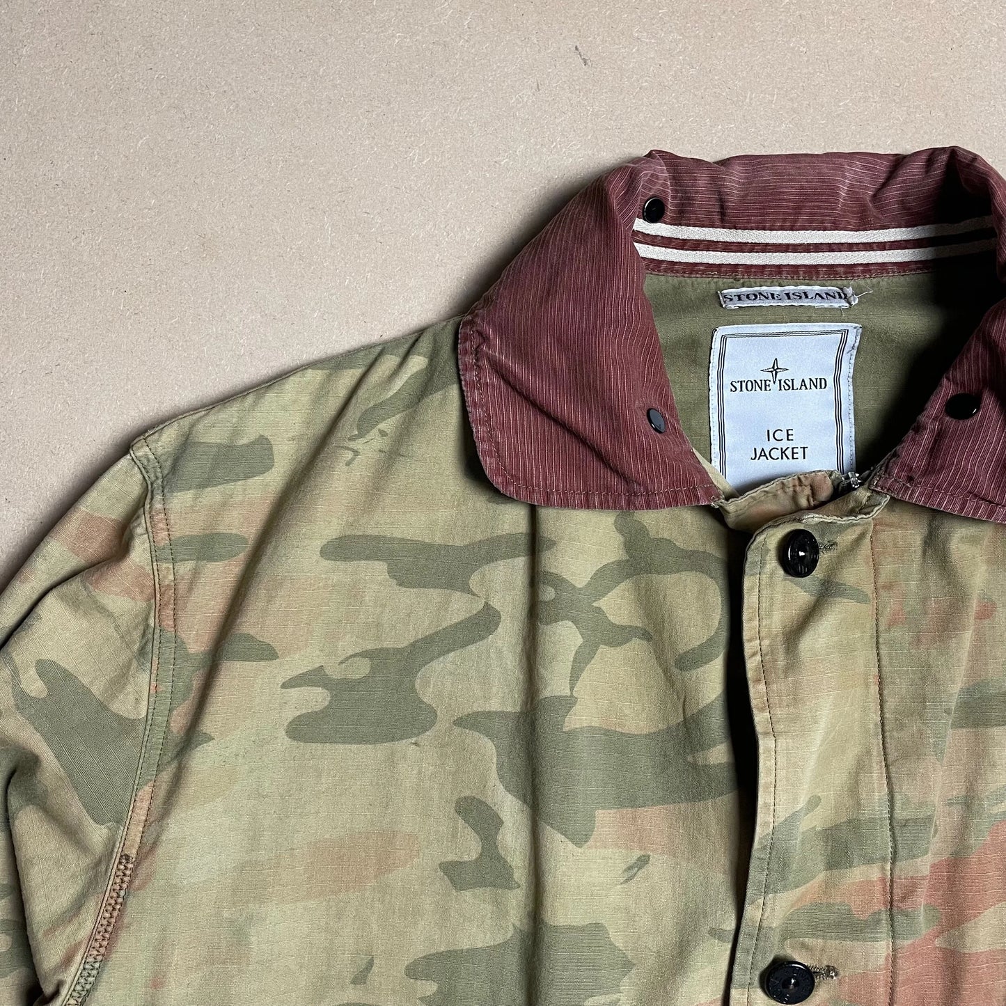 S/S 1990 Oak Ice Camouflage Carpenter Jacket