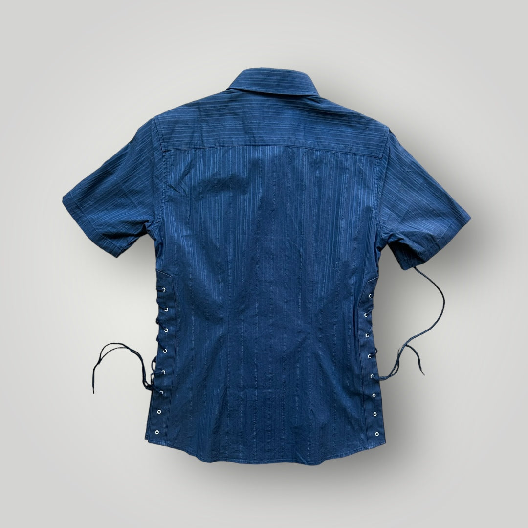 Tornado Mart Japan Womens Laced Shirt L | Default Title, Black