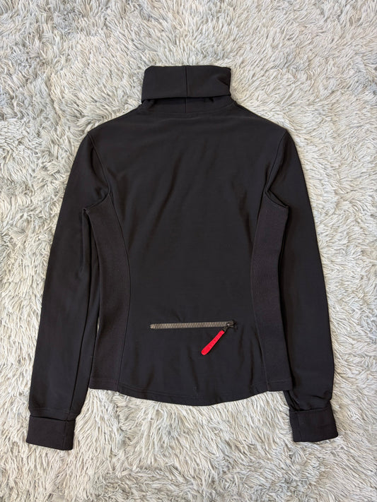 Prada Sport AW00 Nylon Stretch Contrast Seam Stash Pullover - XS/S | O/S, Multicoloured