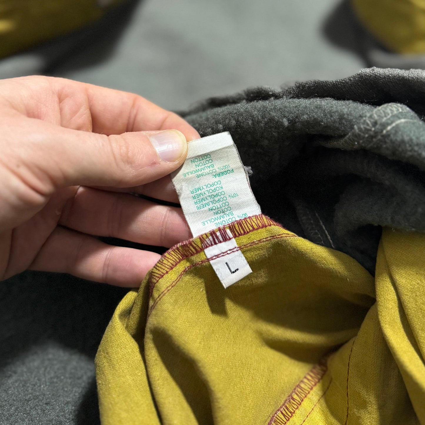 Stone Island 1983 Tela Stella Patchwork Jacket | Large, Burgundy, Green, Yellow