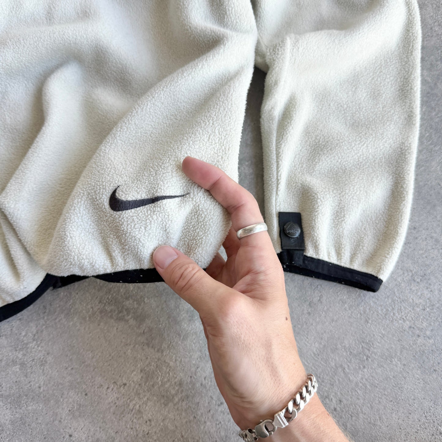 Nike ACG RARE 1990s technical Polartec zip up fleece (M)