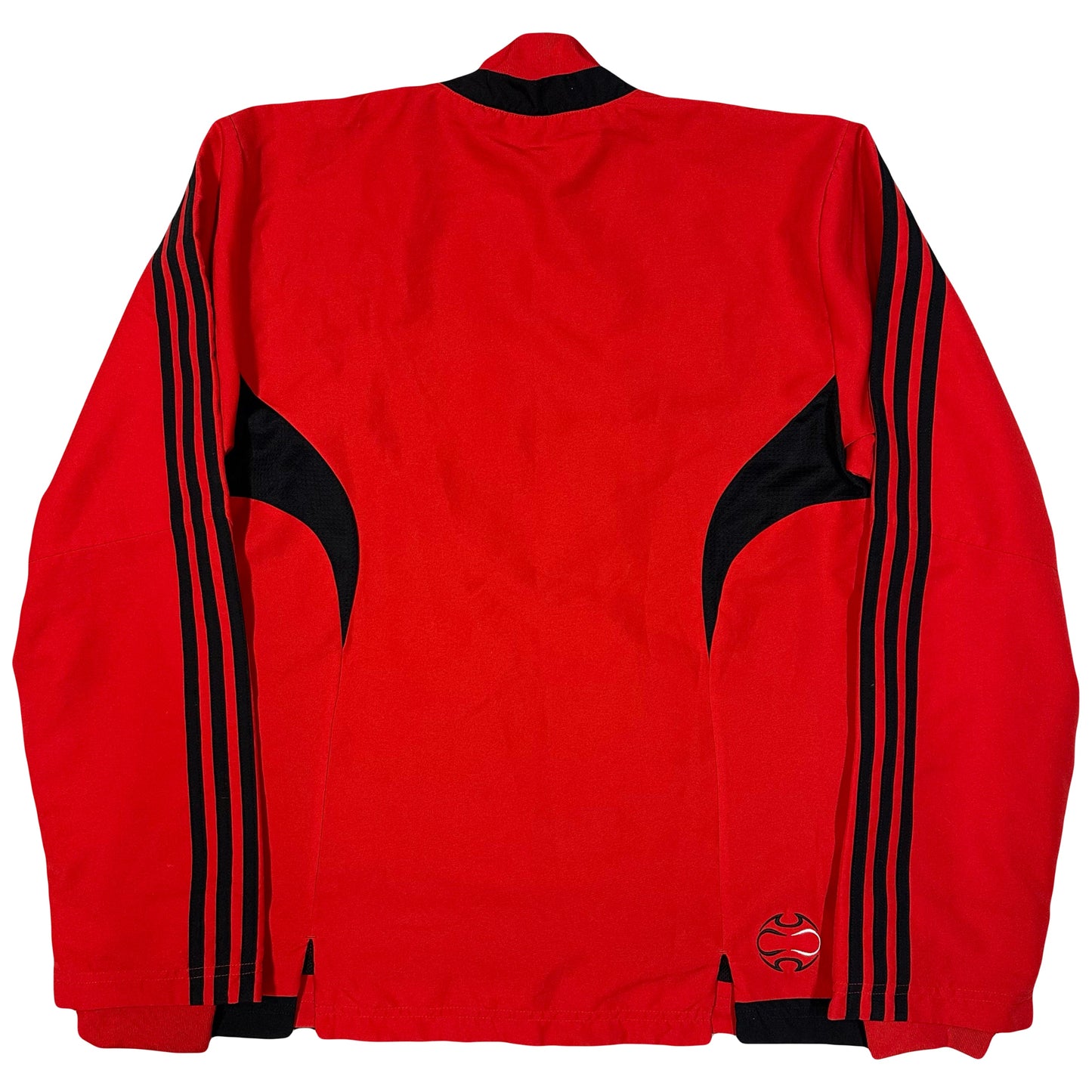 Adidas AC Milan 2007/08 Tracksuit Jacket In Red ( S )