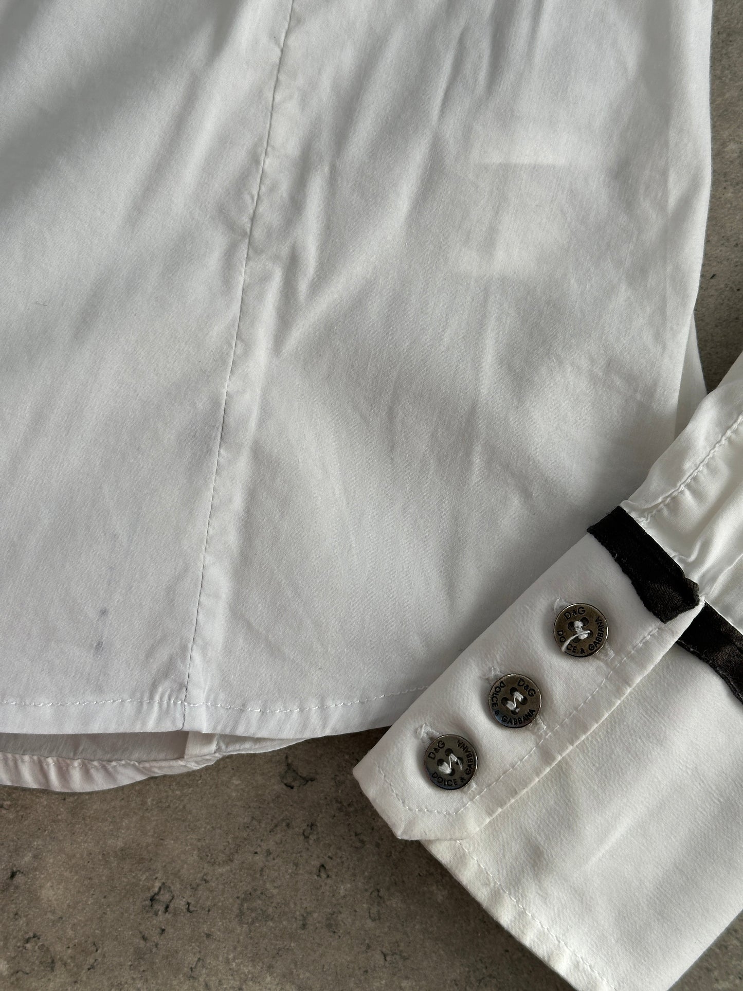 Dolce & Gabbana D&G Fitted Cotton Shirt - XS