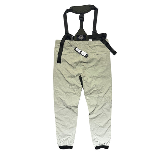 Stone Island Special Process Badge Reflective Salopettes Dungarees
