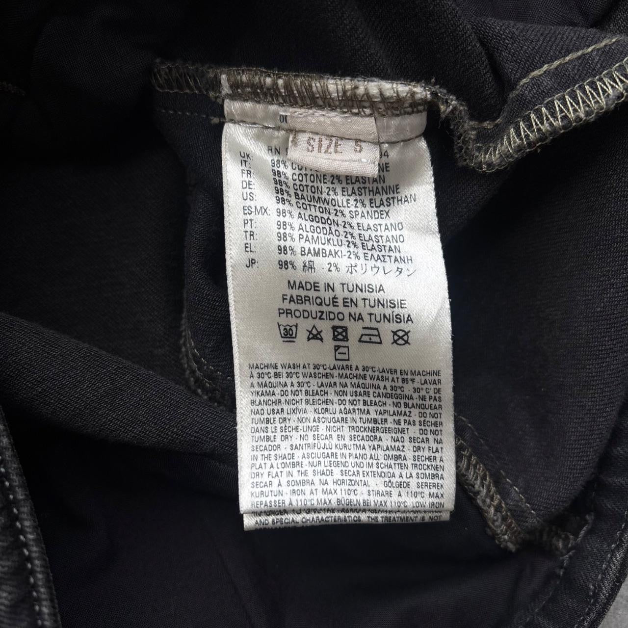 DIESEL DENIM MOTO JACKET | O/S, Black