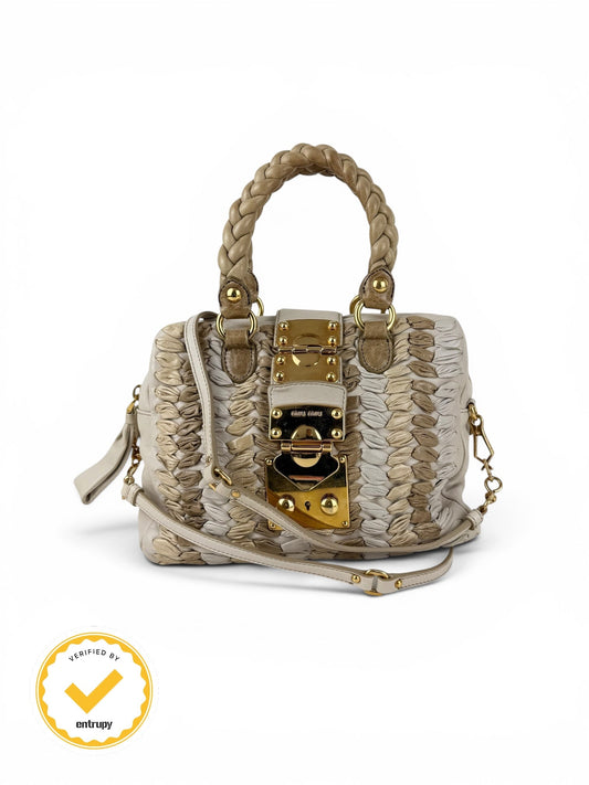 2010s Miu Miu Matelasse 2Way Handbag | O/S, Multicoloured