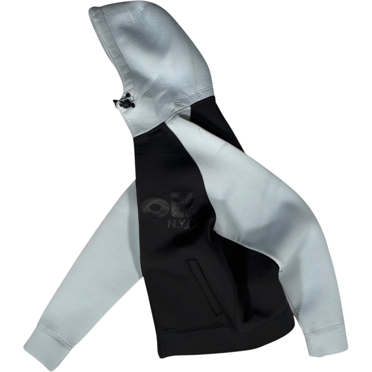 Schott 00’s Neoprene Full Zip Hoodie S | Small, Multicoloured