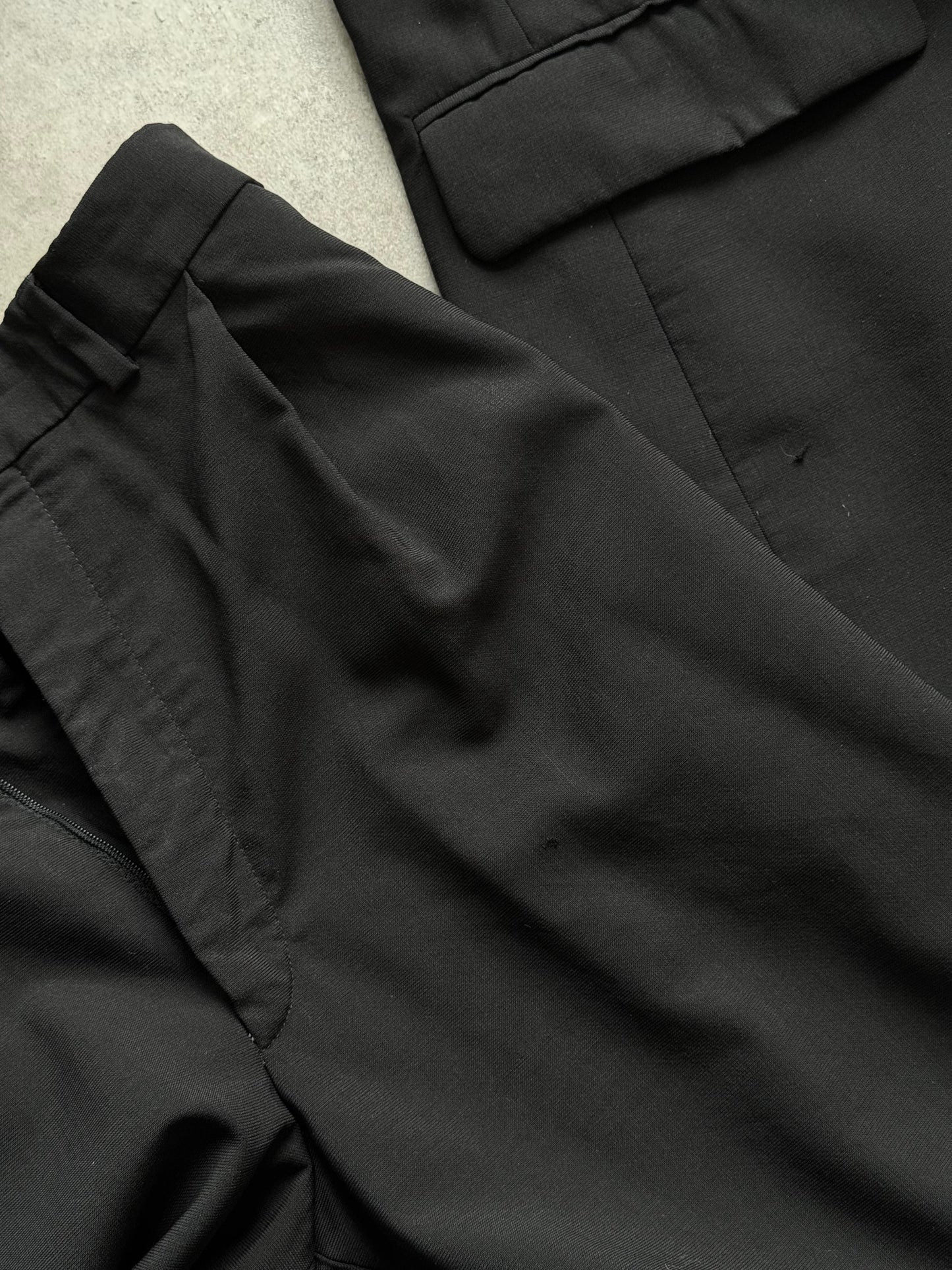 Balmain 1990s Pure Wool Single Breasted Suit - 42S/W34