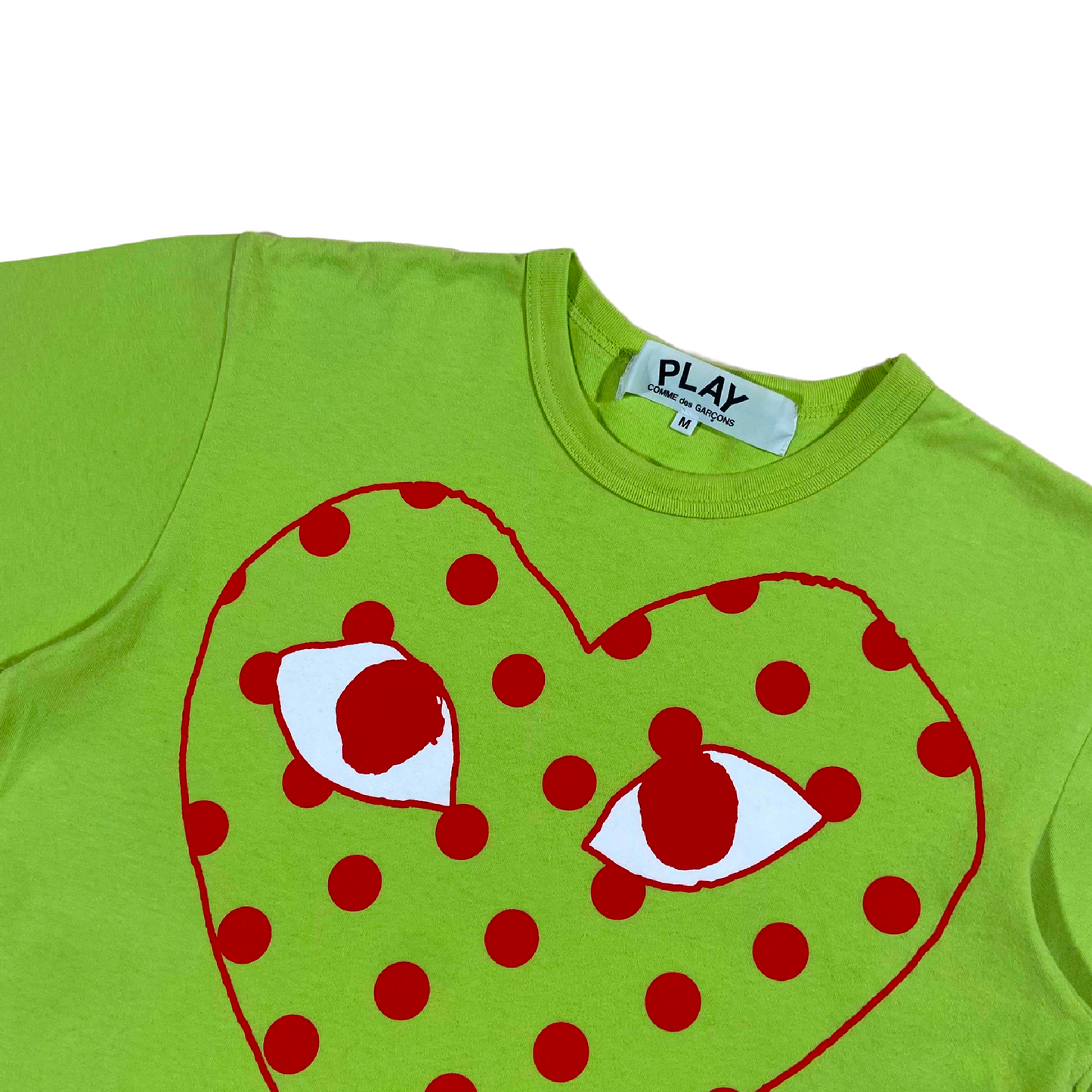 CDG PLAY T-SHIRT GREEN M | Medium, Green