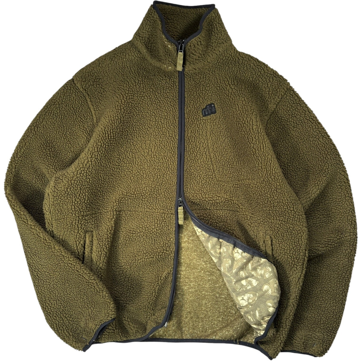 Maharishi 00’s Deep Pile Fleece Jacket XL | XL, Olive