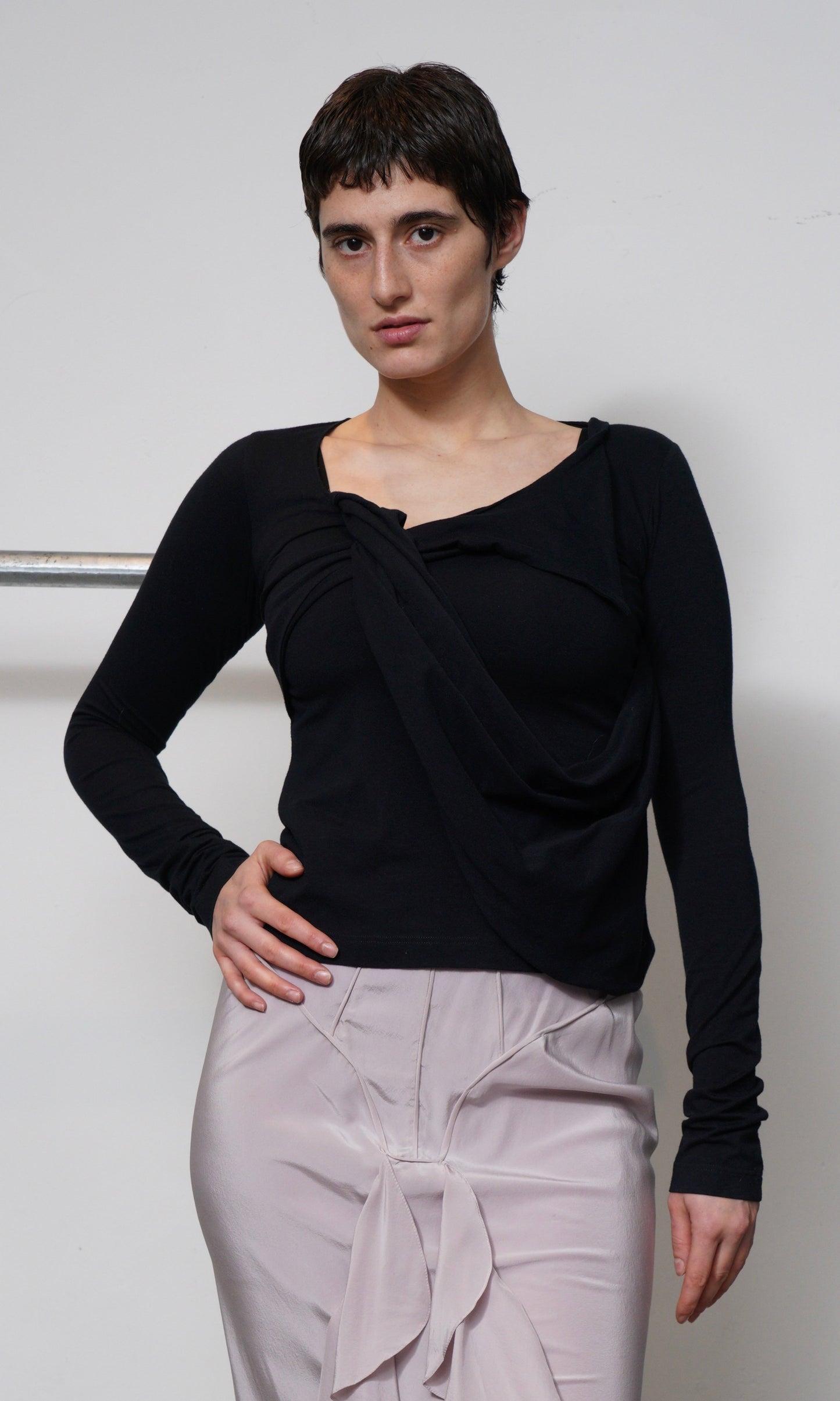 Helmut Lang Draped Longsleeve