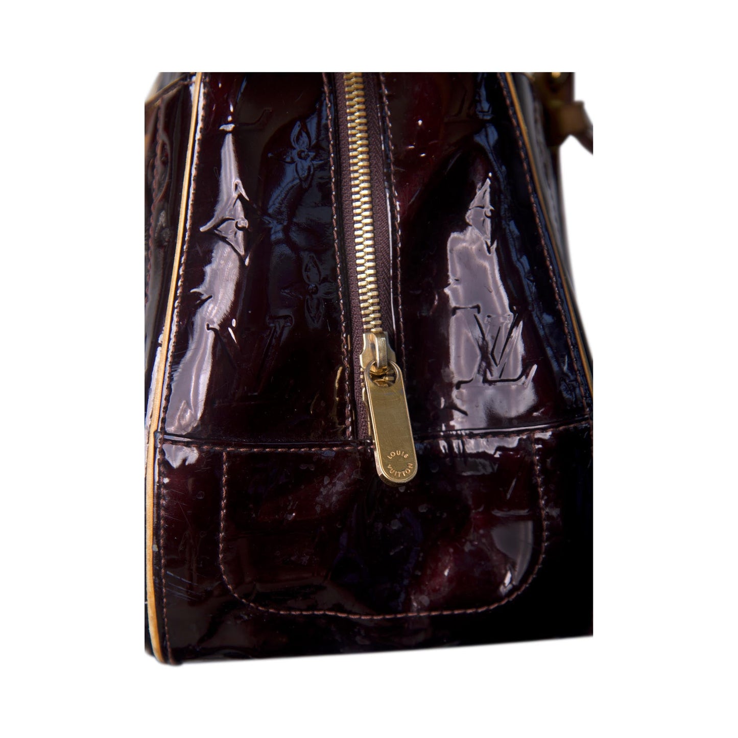 Louis Vuitton Amarante Monogram Vernis Summit Drive Handbag | O/S, Burgundy