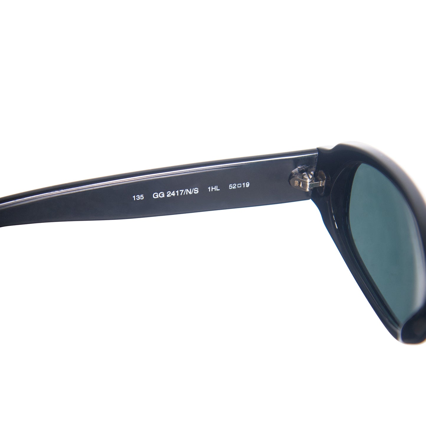 1998 Gucci GG 2417/S Petrol Blue Frame Sunglasses | O/S, Blue