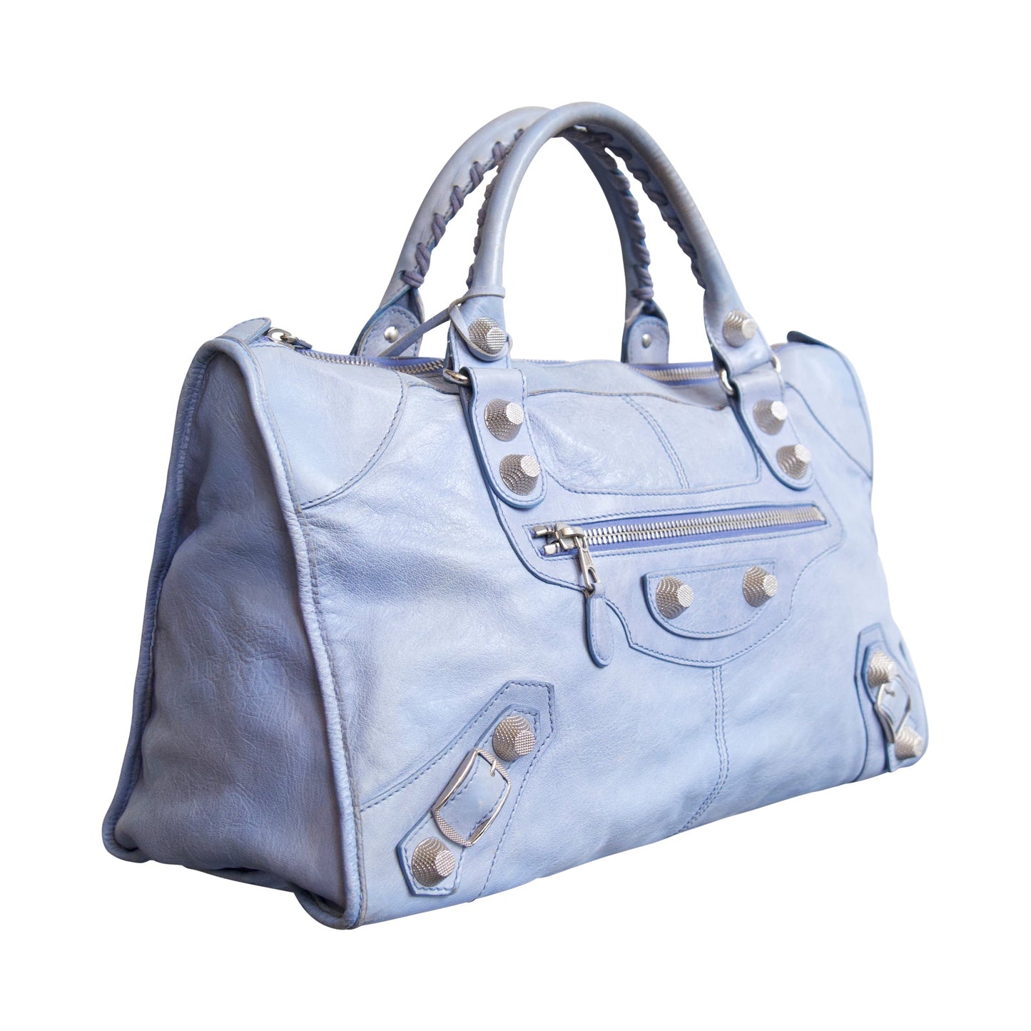 Balenciaga Light Blue Giant 21 Work Bag