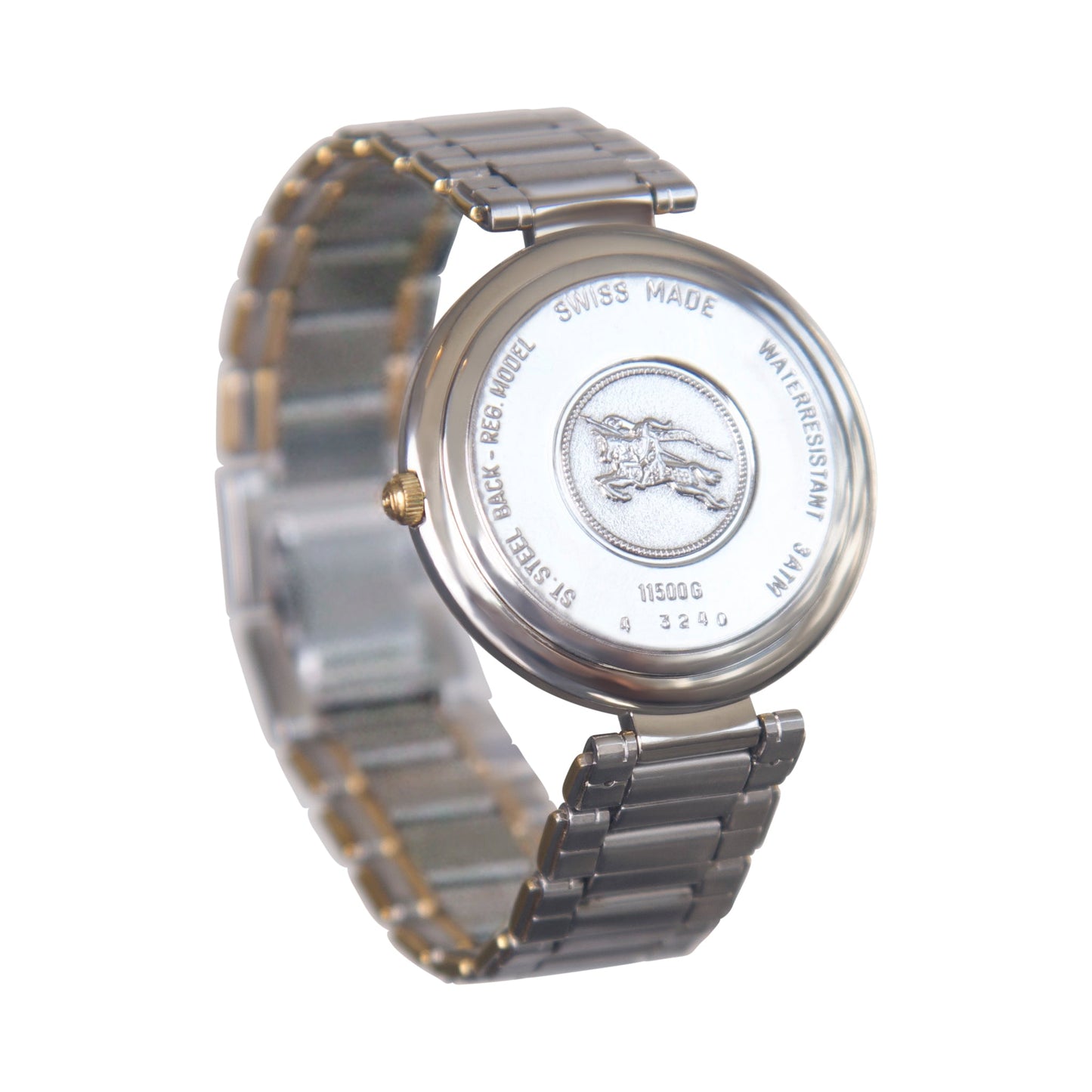 Burberry Model 3240 Silver Watch | O/S, Multicoloured