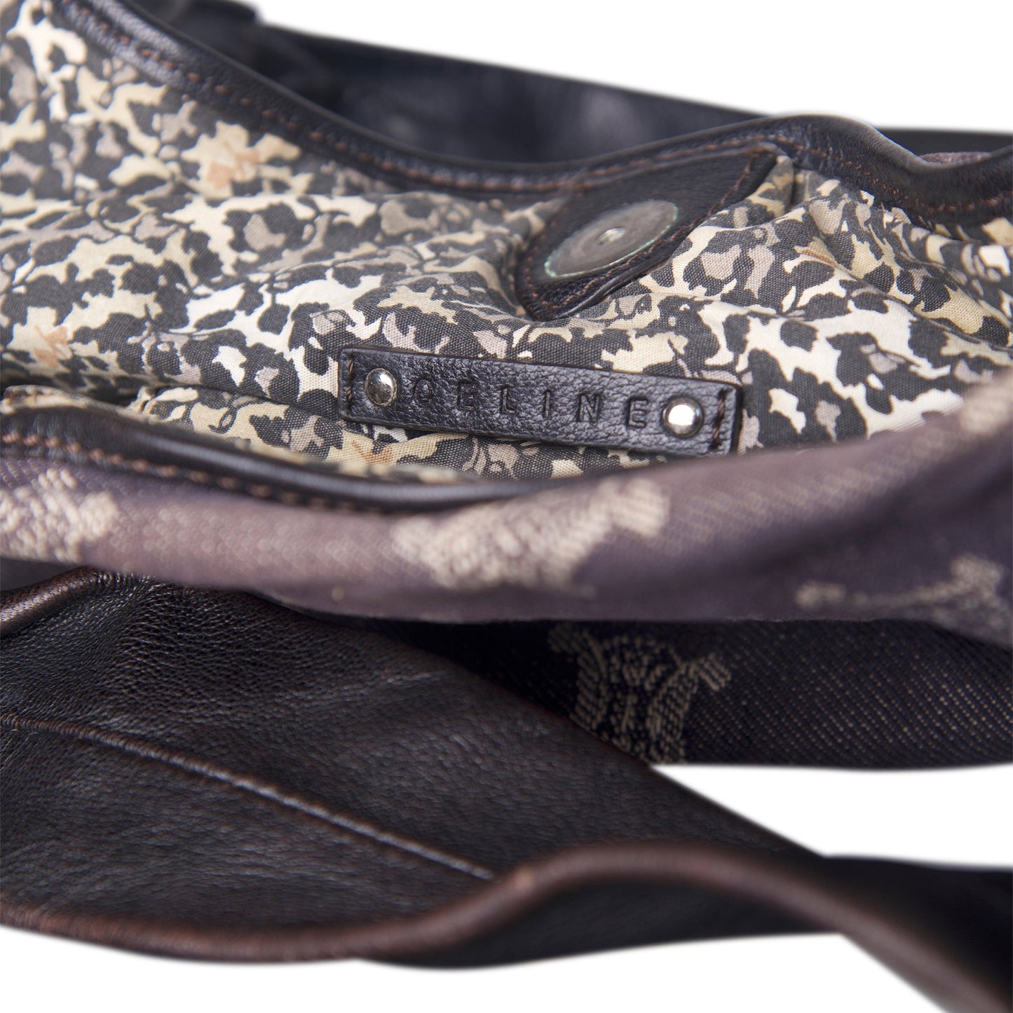 2008 Celine Macadam Denim Hobo Bag | O/S, Multicoloured