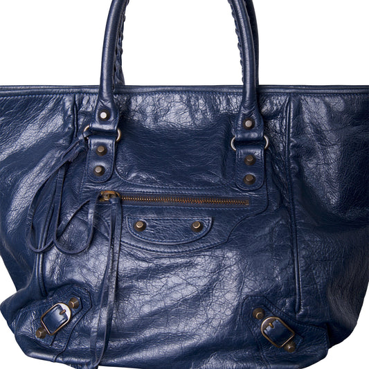 Balenciaga Leather City Handbag (228750)