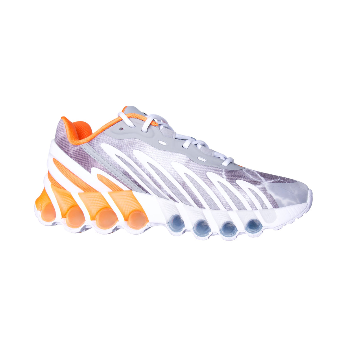 Palace x Nike Air Max DN8 Dusty Grey/Saftey Orange Trainers | UK 10, Grey