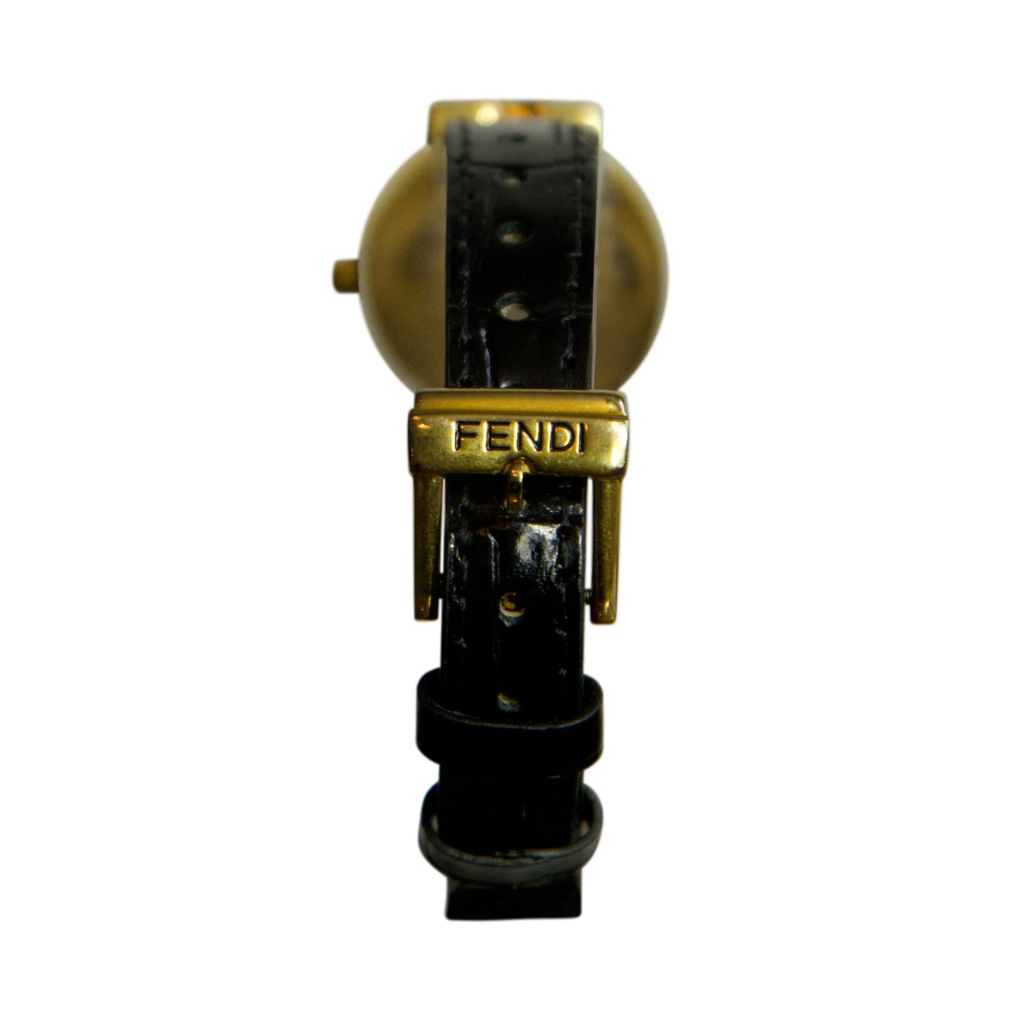 Fendi Change Belt Gold Plated Quartz Watch 640L