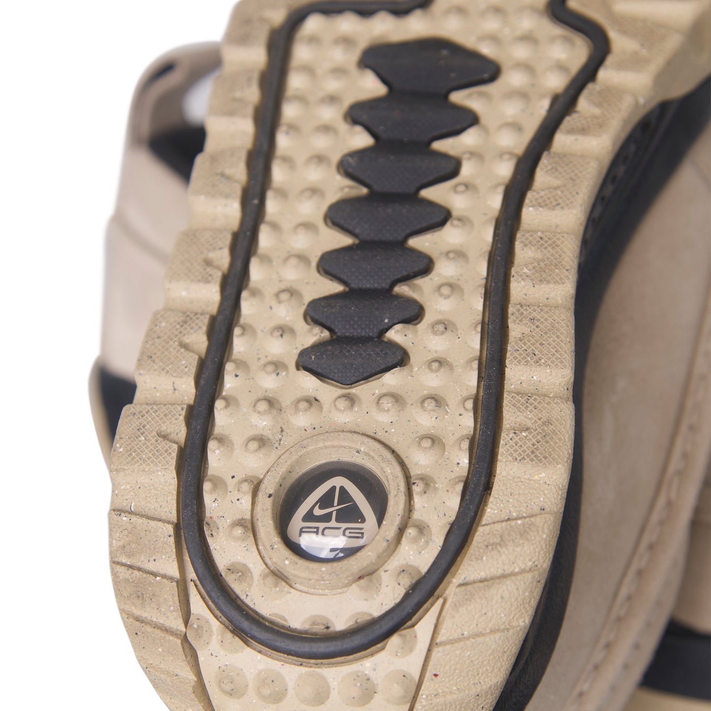NIKE ACG Lazy Khaki Suede Platformed Sneakers | DEFAULT TITLE, Khaki