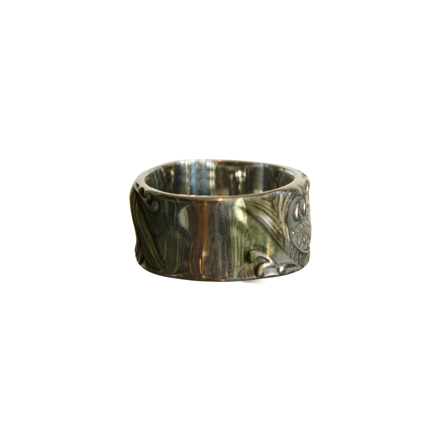 Silver Fish Ring | O/S, Silver