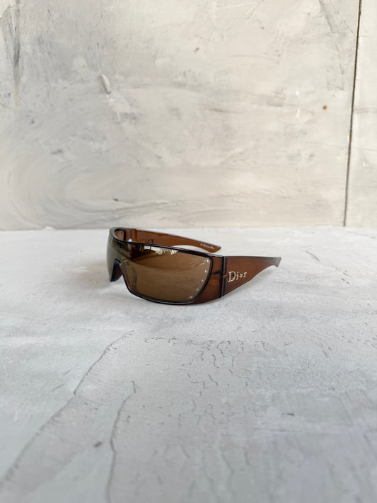 Dior 2000s Star Wrap Around Sunglasses