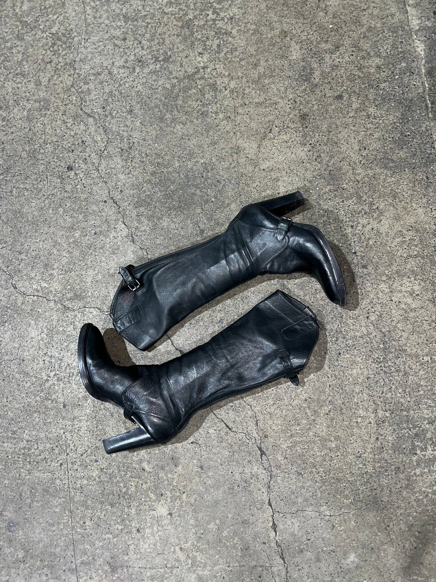 A.F. VANDEVORST RIDING BOOTS (EU 36.5) | DEFAULT TITLE, Black