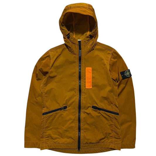Stone Island Nylon Metal Jacket | Medium, Mustard