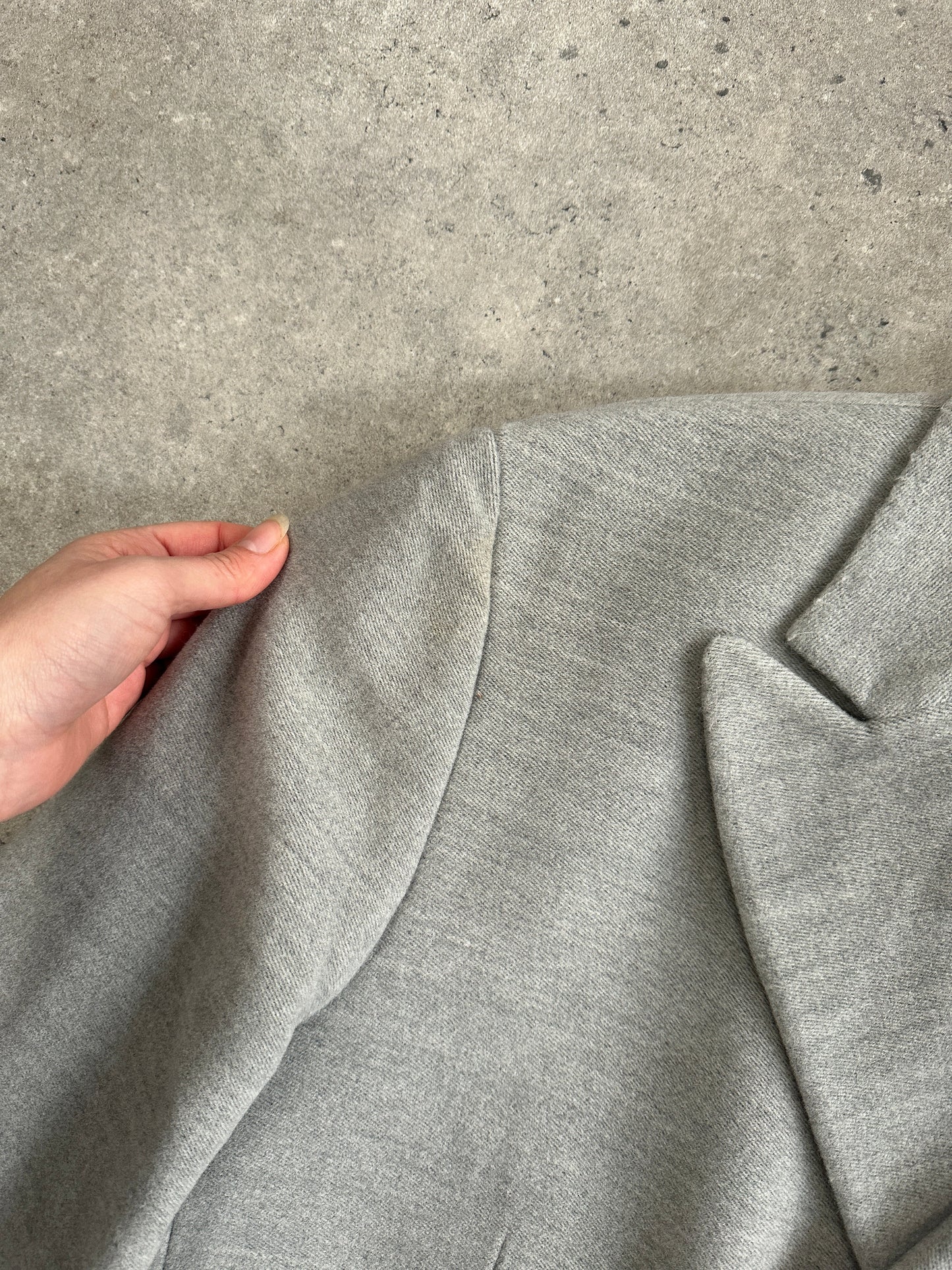 Gianfranco Ferre 1990s Wool Single Breasted Coat - L