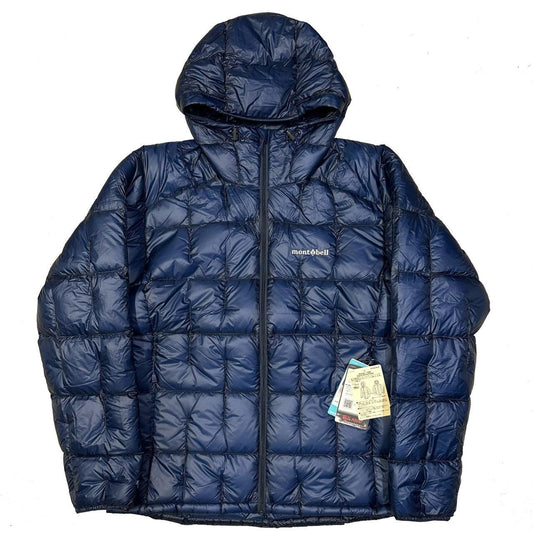 Montbell Plasma 1000 Alpine Down Parka Puffer Jacket In Navy Blue (L) | Montbell, Blue
