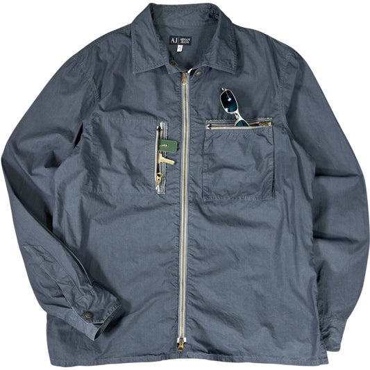 Armani Jeans 00’s Lightweight Cotton Jacket XL | XL, Multicoloured