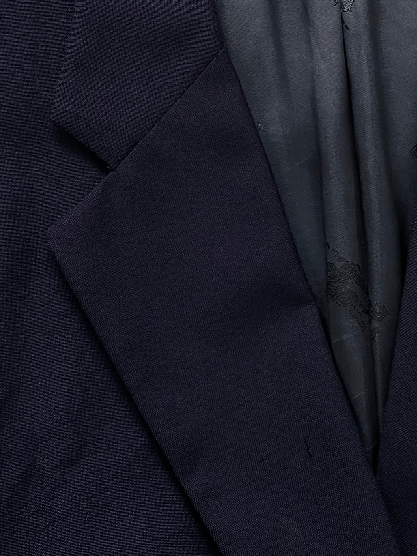 Burberry 1980s Bespoke Button Pure Wool Blazer - 38R/M