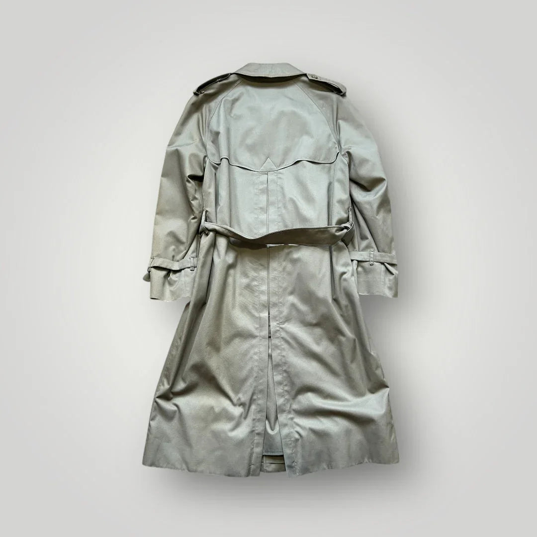 Burberry Womens 90’s Belted Trench Coat M