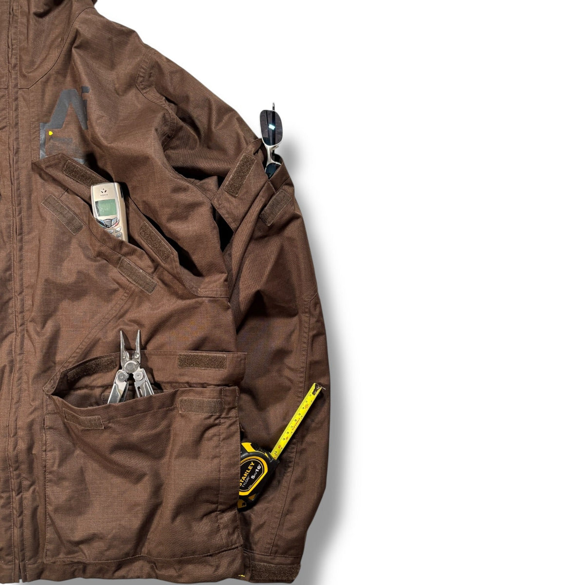 Analog 00’s Brown Multipocket Jacket L | Large, Brown
