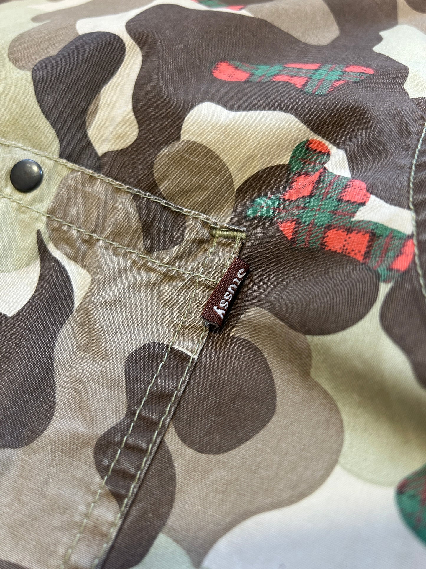 Stüssy 2000's Camo Cotton Overshirt S/M | Default Title, Camo