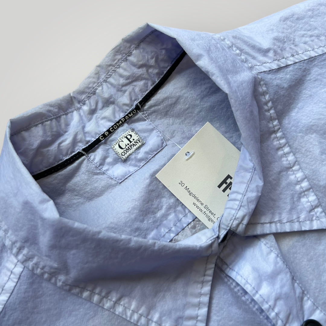 C.P. Company Laminated Nylon Technical Pocket Shirt XL | Default Title, Light Blue