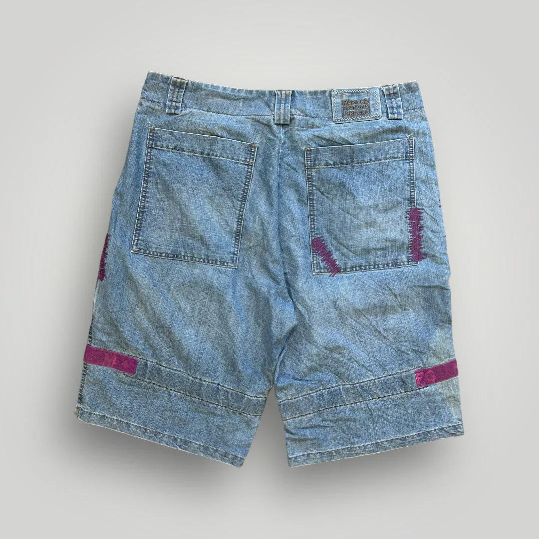 Marithé François Girbaud Cargo Jorts 36”