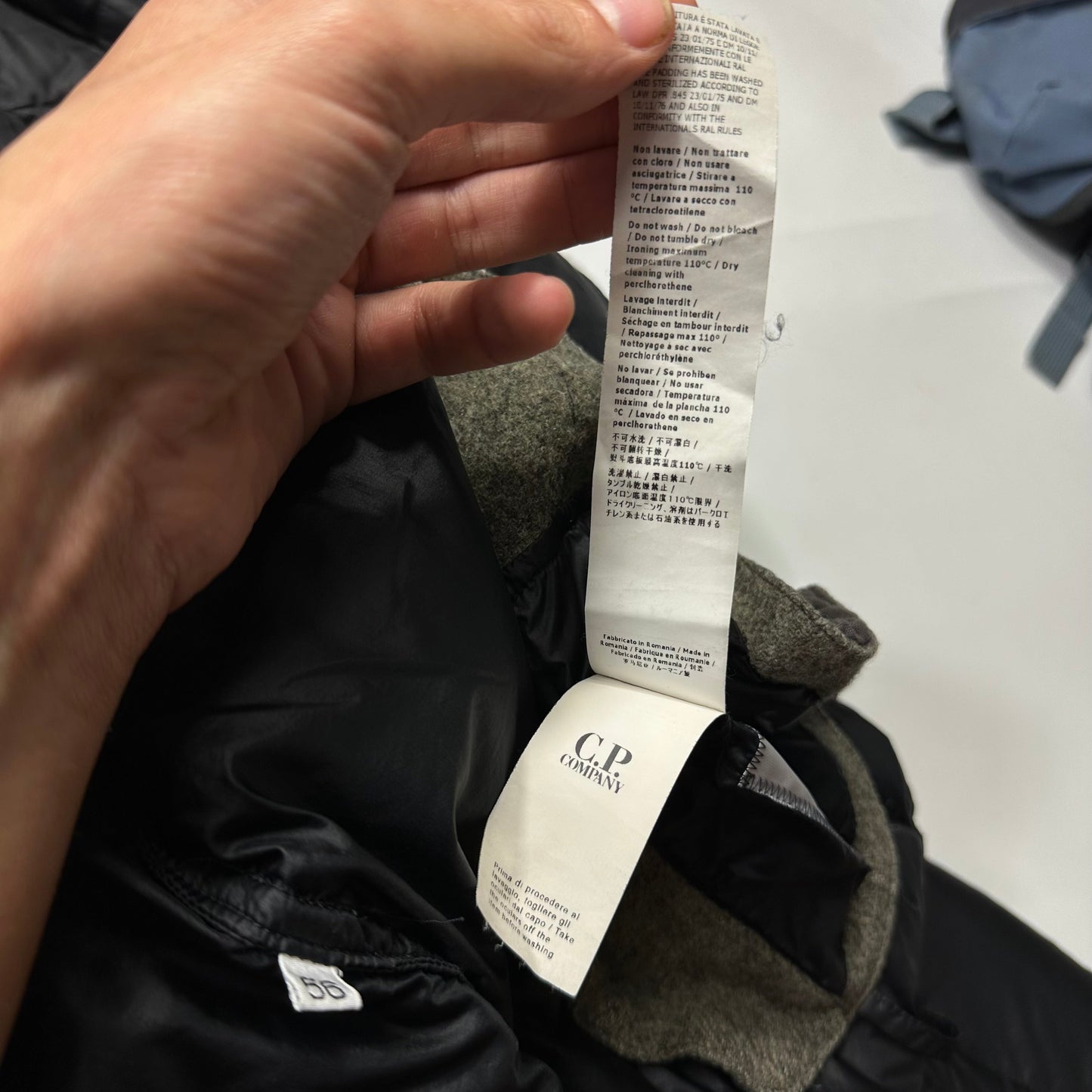 CP Company 00’s Nylon Goose Down Goggle Puffer Jacket - IT56 (L/XL)